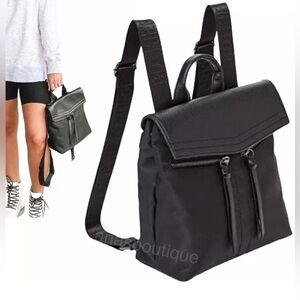 Botkier New York Trigger Black Bag Mini Backpack Black Nylon